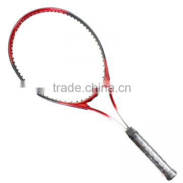 Customized logo low price soft tennis racket aluminum tennis racquet