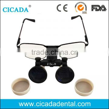 CICADA Surgical headlight dental loupes 2.5x medical magnifier LED headlight binocular loupes