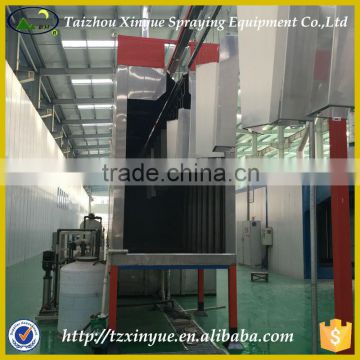Liquid painting line for metal products