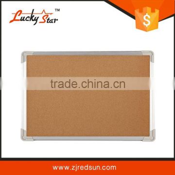 zhejiang redsun supplier Standard cork memo board with MDF frame