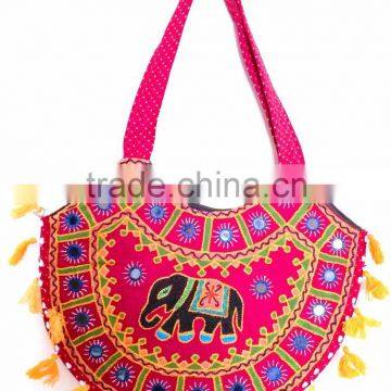 Handbag Indian TOTE SHOULDER BAG Trible Vintage banjara look women ethnic