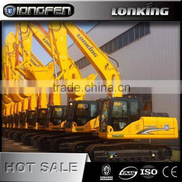 LG6225E perfect design china Lonking excavatorand trailer with low price