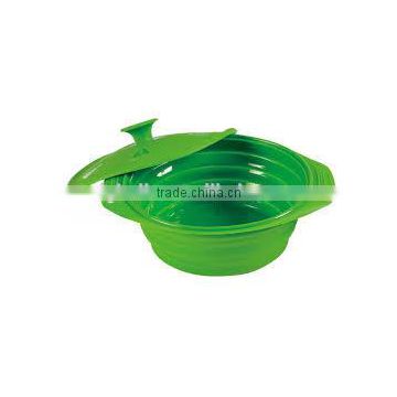 silicone foldable steamer