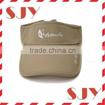 Wholesale Embroidered polyester women football custom golf visors