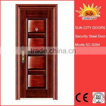 SC-S094 Top products hot selling new 2016 new desigh of security door,pre hung metal door
