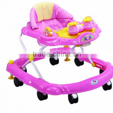 Round Baby Walker With Toy and Music