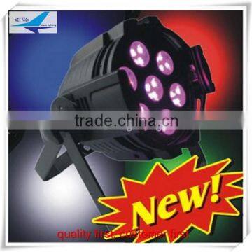 7x10w mini party rgbw color mixing china led par cans / china led par light