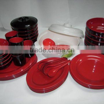 factory supplier melamine dinnerware set