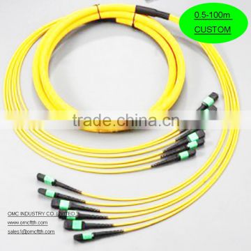 High quality 72 core MPO-MPO APC fiber optic patch cord