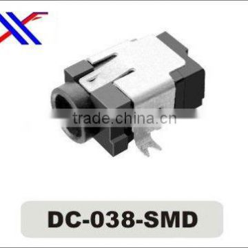 3.5mm dc jack connector for SMT(dc-038-smd),mini dc jack connector socket,female dc jack