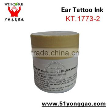 140g Black Animal Tattoo Ink for Poultry Animal Tattoo Ink