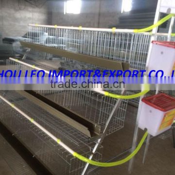 China hot selling 120 birds galvanized egg layer cage
