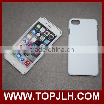white coated hard case for iphone 7/7 plus custom made phone case