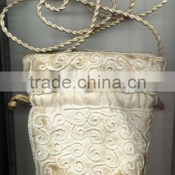 Beads Embroidery Bag B61