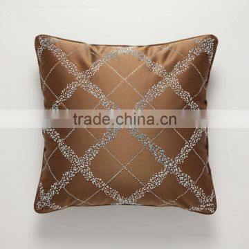 Decorative and luxury rhinestone cushion / pillow case