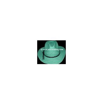 hand woven fashion cowboy hat