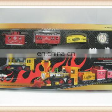 Hot sale plastic smoke train toy sets