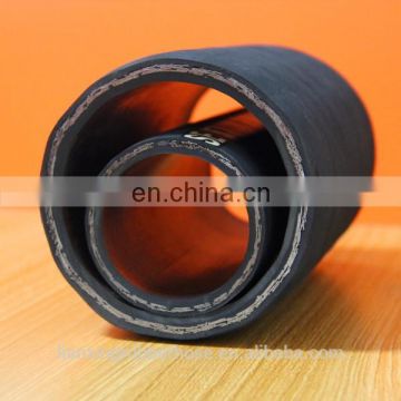Oil resistant flexible oil hydraulic rubber hose with fittings
