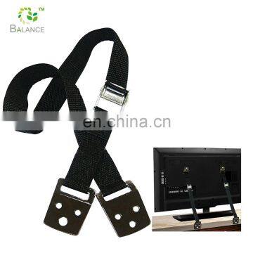 Anti Tip Furniture & Flat Screen TV Safety Strap with Metal buckle