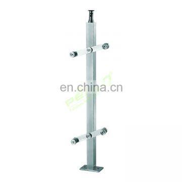Hot Sale Factory  Ss 304 316 Railing Elegant Glass Railing Post Price Manufacturer In China