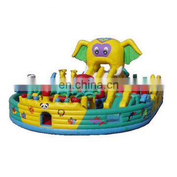 Party games inflatable combo,fun Toys city for kids