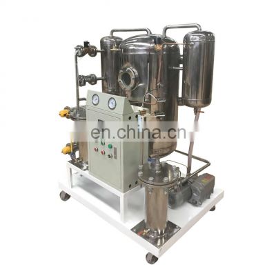 TYD-100 High Efficiency high water content Turbine Oil Purification Machine with Vacuum Pump