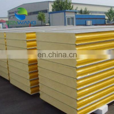 SenWang company  Hot Sale PU Sandwich Panels 50mm Thickness customized size for wall and roof