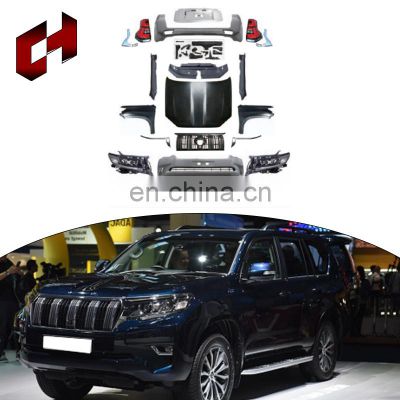 Ch Wholesale Stop Light Front Lip Support Splitter Rods Rear Lamp Auto Body Kits For Toyota Prado 2010-2014 To 2018