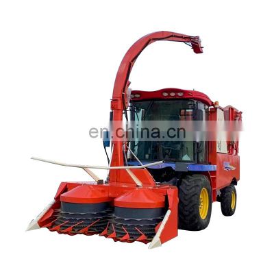 Low price Self Propelled reaper combine Silage corn Harvester