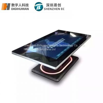 EC Factory direct supply capacitive screen coffee table business negotiation table touch inquiry machine