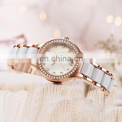 Sinobi women watches luxury diamond Wristwatch Fashion Watches S9581L Digital Watch For Girl