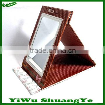 promotional pocket makeup mirror, paper makeup mirror made from paper