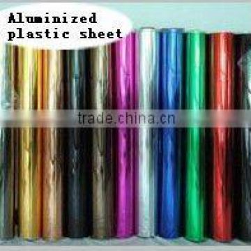 Aluminized Plastic Sheet for Bag and Garment