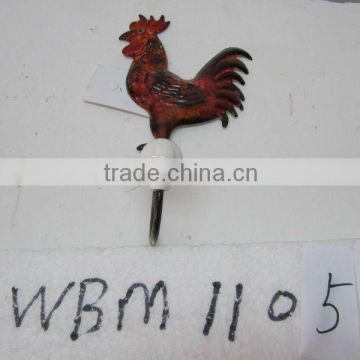 Lwbm11052 rooster shape Metal hook