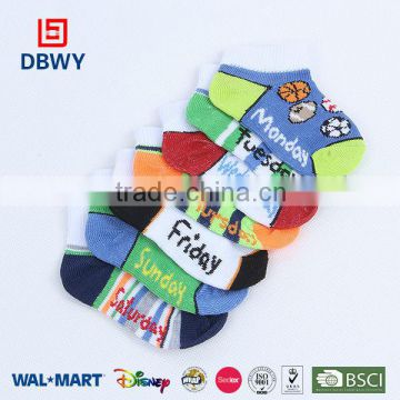 Custom Baby Cute Boy Tube Week Socks