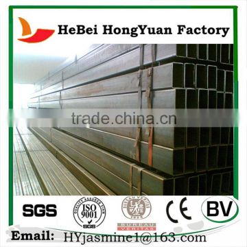 Factory Directly Sale Hebei HongYuan Rectangular Steel Tube Sizes