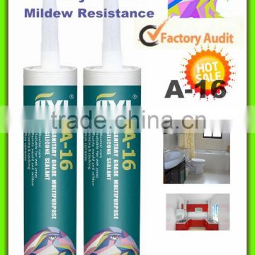 anti-fungal silicone sealant, toilet waterproof sealant, high grade