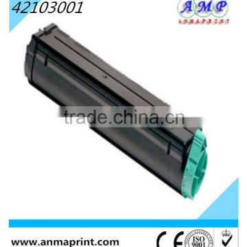 China Manufacturer compatible toner cartridge for Oki printer spare parts toner 42103001