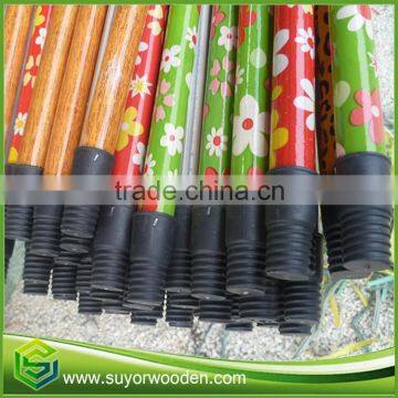 high quality plastic italian screw pvc coated wooden handle mop