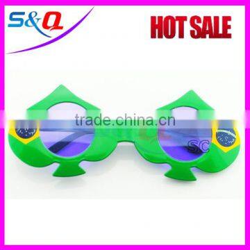 Hot Sell 2016 Brazil Football Eyewear party crazy Fans sunglasses