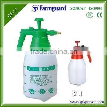 2L portable pressure agricultural water sprayer