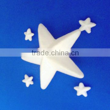 craft white polystyrene star