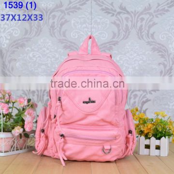 Guangzhoushoulder backpack/ pink backpack bag/shoulder backpack/backpack oem factory