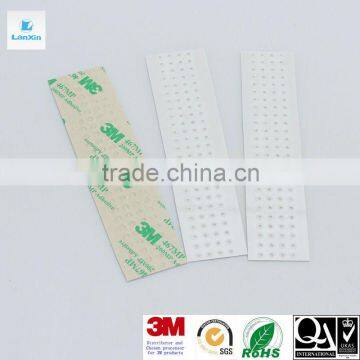 Adhesive mylar sheet with hole