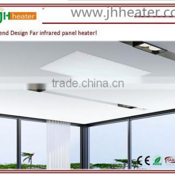 ceiling pure white panel heater with mountings holes on frames