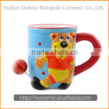2015 hot sale favorable price bulk ceramic coffee mug shapes