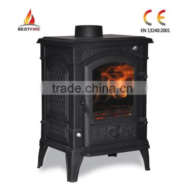 10kw classic characteristic matt black multi fuel stove