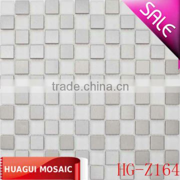 #304 stainless steel Ice glass mosaic HG-Z164