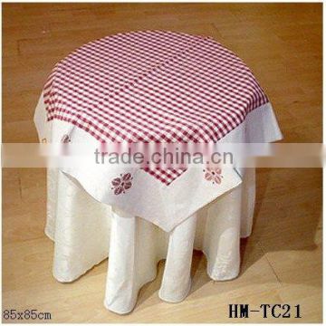 polyester table cloth printed cheap table cloth fabric made in China