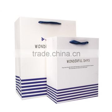 2015 Cheapest Top Quality Shopping Gift Paper Bag With Logo Printed